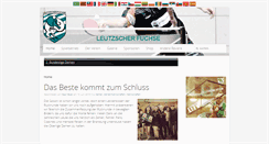 Desktop Screenshot of leutzscher-fuechse.de